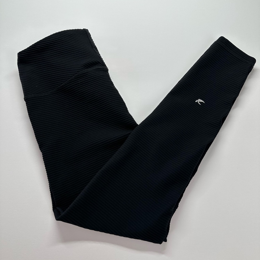 Glyder Blue High-Waisted Leggings - Picture 4 of 4